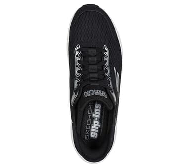 Skechers Men's Hands Free Slip-ins Go Run Consistent 2.0 Empowered Sneaker, Black/White, 8 - Image 3