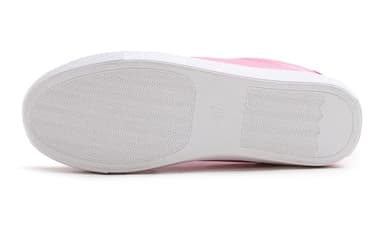 FEVERSOLE Women's Fashion Lightweight Spring Summer Vegan Leather Sneaker Casual Comfort Walking Shoes Hot Pink Size 8.5 M US - Image 6