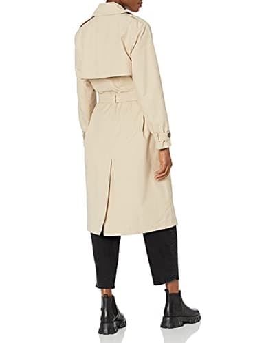 The Drop Women's Noa Trench Coat, Hummus, S - Image 2