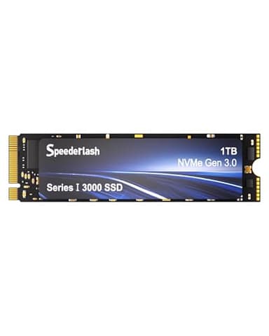Speederlash 1TB NVMe M.2 PCIe3.0 SSD, Gen3x4 M.2 2280 Internal Solid State Drive, up to 3100MB/s, SLC Cache 3D NAND, for Laptop, PC Desktops - Image 1