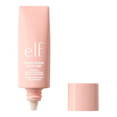 e.l.f. Halo Glow Skin Tint SPF 50, Tinted Moisturizer For Light, Buildable Coverage, Creates A Natural Glow, Vegan & Cruelty-Free, 4 Light Neutral - Image 1
