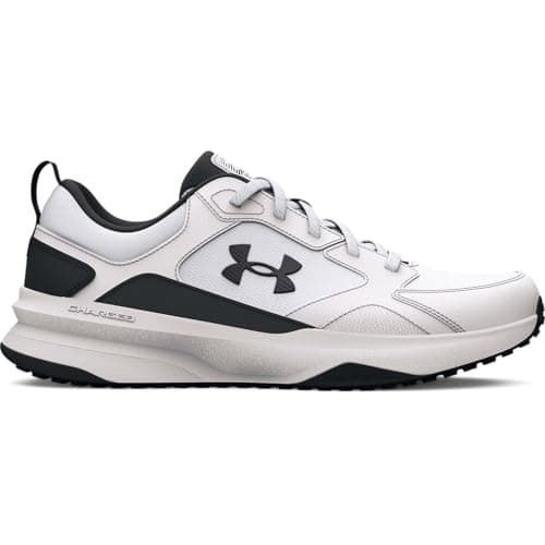 Under Armour Men's Charged Edge, (100) White/White/Black, 14, US - Image 1