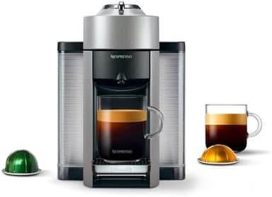 Nespresso Vertuo Coffee and Espresso Machine by De'Longhi, 1597 milliliters, Silver - Image 2