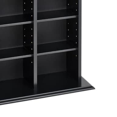 Prepac 2 Column Tall Cabinet Media Storage, 22" Wide, Black - Image 6
