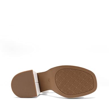 DREAM PAIRS Heels for Women Block Chunky Platform High Heels Open Toe Giselle Fashion Wedding Party Evening Prom Dance Ankle Strap Dress Pump Sandals Shoes,Size 8,White - Image 6