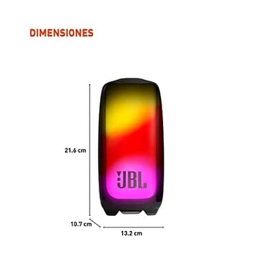 JBL Pulse 5 - Portable Bluetooth Speaker with Dazzling Lights Original Pro Sound, Black - Image 3