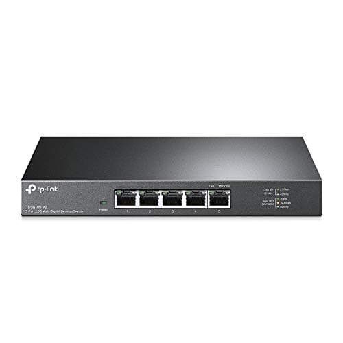 TP-Link TL-SG105-M2 - 5 Port Multi-Gigabit Unmanaged Network Switch, Ethernet Splitter, 2.5G Bandwidth, Plug & Play, Desktop/Wall-Mount, Fanless Metal Design, Free Expert Help - Image 1
