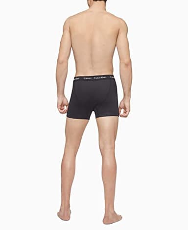 Calvin Klein Men's Cotton Stretch Megapack Boxer Briefs, Black (7 Pack), M - Image 3
