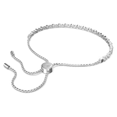 Swarovski Women's Matrix Bracelet Jewelry Collection, Rhodium Finish, Clear Crystals - Image 4