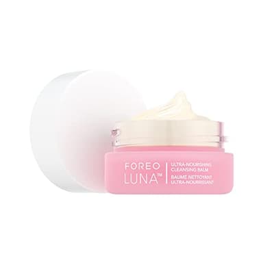 FOREO LUNA Nourishing Cleansing Balm - Gentle Waterproof Makeup Remover - Waterless Oil Cleanser - Eye Makeup Remover - Vegan - Cruelty & Fragrance-Free, Eco-Friendly - 0.5 fl.oz - Image 1
