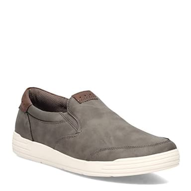 Nunn Bush mens Kore City Walk Moccasin Toe Sneaker Style Slip on Shoe Loafer, Grey, 8.5 US - Image 2
