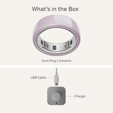 Oura Ring 4 Ceramic - Petal - Size 8 - Size Before You Buy - Image 8