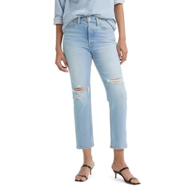 Levi's Women's Wedgie Straight Jeans, (New) Struck by Lightning - Image 1