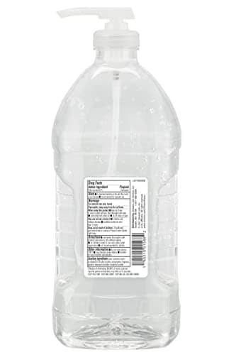 Amazon Basics Hand Sanitizer, Original Scent, Contains 62% Ethyl Alcohol, 67.60 Fl Oz (Pack of 1) (Previously Solimo - Image 2