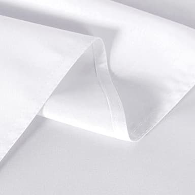 sancua 6 Pack White Tablecloth 60 x 120 Inch, Rectangle Table Cloth for 8 Feet Tables - Stain and Wrinkle Resistant Washable Polyester Table Cover for Dining Tables, Buffet Parties and Camping - Image 5