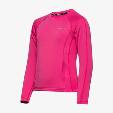 Arctix Girls Dynamic Base Layer Top, Fuchsia, Small - Image 3