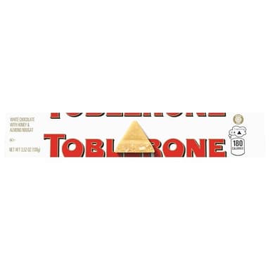 TOBLERONE Assorted Chocolate Bars Variety Pack (Milk, Dark, White, & Salted Caramelized Almonds), Bulk Chocolate, 12 - 3.52 oz Bars - Image 10