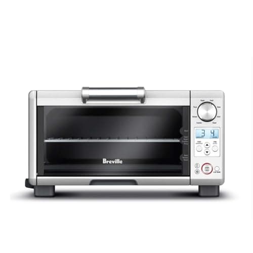 Breville BOV450XL Mini Smart Countertop Oven and Toaster Oven, Small, Brushed Stainless Steel - Image 1