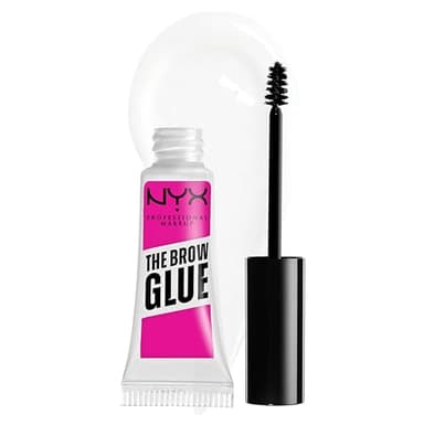 NYX PROFESSIONAL MAKEUP The Brow Glue, Extreme Hold Eyebrow Gel - Clear - Image 1