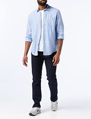 Lucky Brand Men 410 Athletic Fit Jean, Stone, 36W X 30L - Image 2