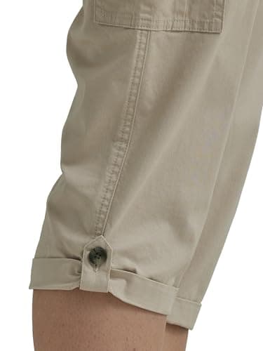 Lee Women's Ultra Lux Comfort with Flex-To-Go Cargo Capri Pant Pioneer Beige '4 - Image 6