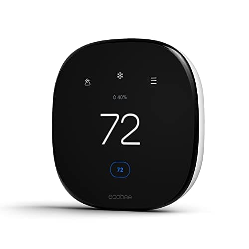 ecobee Smart Thermostat Enhanced - Programmable Wifi Thermostat - Works with Siri, Alexa, Google Assistant - Energy Star Certified - Smart Home - Image 1