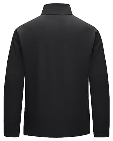 33,000ft Men's Lightweight Softshell Jacket Warm Fleece Lined Windbreaker Waterproof Soft Shell for Outdoor Hiking - Image 2