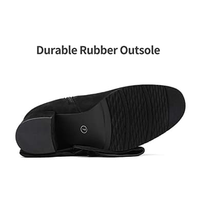 DREAM PAIRS Women's Knee High Stretchy Fashion Boots,Size 9W,Black,DWUWKB2505 - Image 4