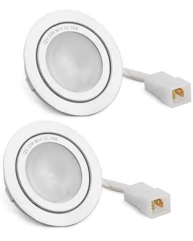 ULXIOM SB02300798 Range Hood Led Light Fit for Broan Nutone PM500 PM500SS EE55000 Series, Lighting Bulb AC12V MAX 20W (2 Pack) - Image 1