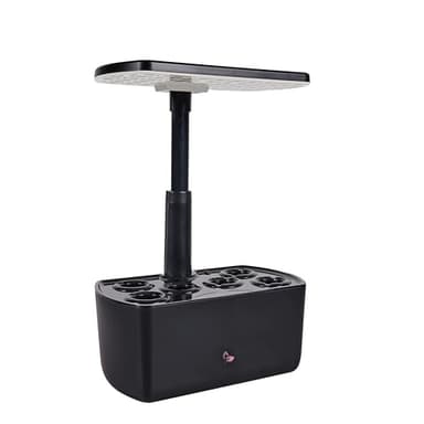 AeroGarden Harvest Lite, Indoor Garden Hydroponic System with LED Grow Light, Holds up to 6 AeroGarden Pods, Black - Image 9