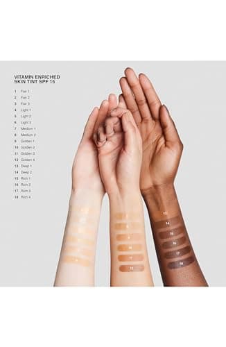 Bobbi Brown Vitamin Enriched Skin Tinted Moisturizer SPF 15 - Light to Medium Warm for Women - 1.7 oz Moisturizer - Image 6