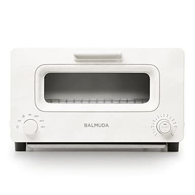 BALMUDA The Toaster | Steam Oven Toaster | 5 Cooking Modes: Sandwich Bread, Artisan Bread, Pizza & Pastry, Oven | Precise Heat Control | Steam Technology | Baking Pan | US Version | White - Image 1