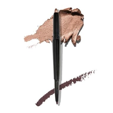 LAURA GELLER NEW YORK Swipe-n-Line Dual-Ended Eyeshadow + Eyeliner - Natural (Toasted-Brown/Rich Chestnut) - Cream Eyeshadow & Smooth Glide Eyeliner - Waterproof & Crease-free Color - Image 1