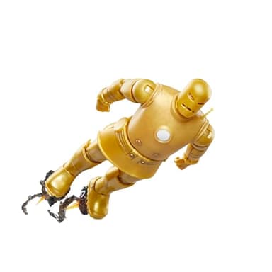 Marvel Legends Series Iron Man (Model 01 - Gold), Iron Man Comics Collectible 6-Inch Action Figure, Retro-Inspired Blister Card - Image 7