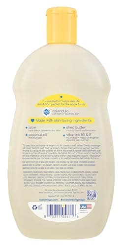 Baby Magic Moisturizing Hair & Body Wash, 16.5 Fl Oz - Image 2