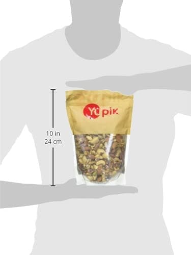 Yupik Raw Mix Nuts, 1 lb, Premium Natural Mixed Nuts with Almonds, Walnuts, Pistachios, Cashews, and Brazil Nuts, Healthy Snack,Brown, Pack of 1 - Image 11