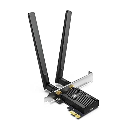 TP-Link WiFi 6 PCIe WiFi Card for Desktop PC AX3000 (Archer TX55E), Bluetooth 5.2, WPA3, 802.11ax Dual Band Wireless Adapter with MU-MIMO, Ultra-Low Latency, Supports Windows 11, 10 (64bit) Only - Image 1