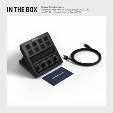 Elgato Stream Deck + XLR - Audio Mixer & Controller, Rear XLR-to-USB Mic Interface, Compatible with any Mic for Podcasting, Streaming, Content Creators, dials and LCD keys, PC/Mac - Image 9