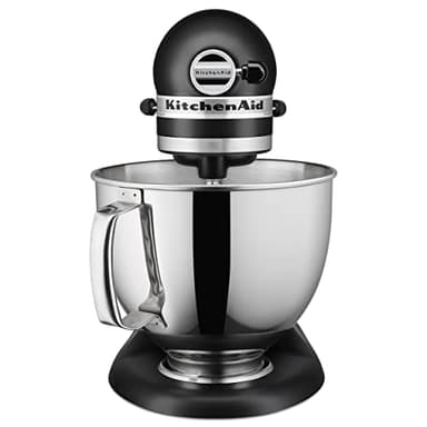 KitchenAid Artisan Series 5 Quart Tilt Head Stand Mixer with Pouring Shield KSM150PS, Matte Black - Image 2