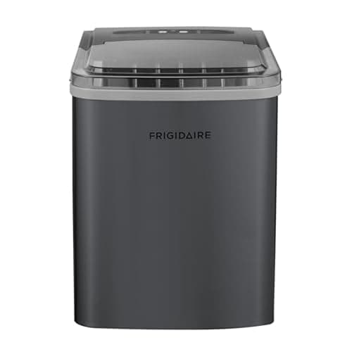 Frigidaire 26 Lbs per Day Portable Compact Maker, Ice Making Machine, Black Stainless, Medium - Image 1
