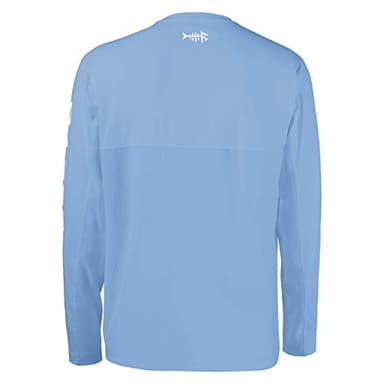 BASSDASH Fishing T Shirts for Men UV Sun Protection UPF 50+ Long Sleeve Tee T-Shirt - Image 3