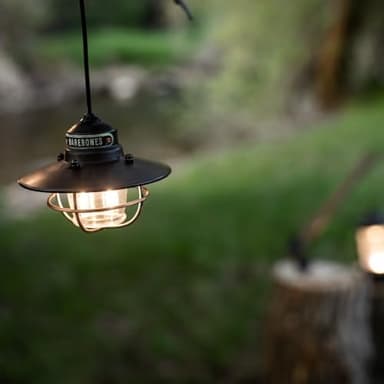 Barebones Edison Pendant String Lights - Antique Bronze, 3 Edison-Style LED Bulbs with 10-Foot Cord, Energy-Efficient Outdoor Lanterns for Patio, Garden, or Indoor Decor - Image 6