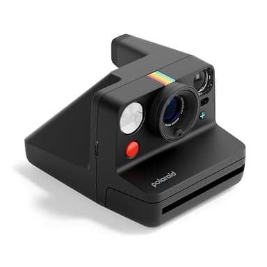Polaroid Now+ 3rd Generation I-Type Instant Camera + Film Bundle - Now+ Bluetooth App Controlled Black Camera + 16 Color Photos (6562) - Image 3