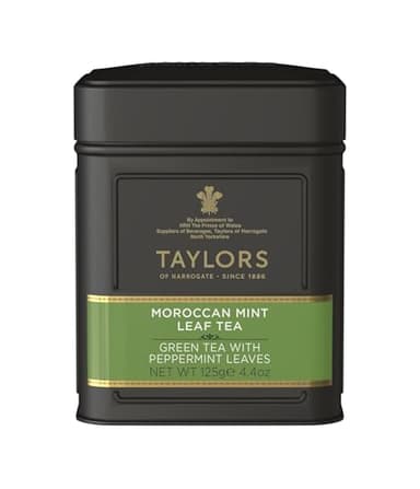 Taylors of Harrogate Moroccan Mint Green Tea Loose Leaf, 4.41 Ounce Tin - Image 2