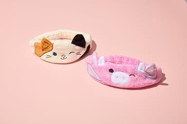 TONYMOLY x Squishmallows Patty Plush Headband – Soft & Cozy Hair Accessory for Skincare, Makeup, and Relaxation – Cute, Gentle, and Functional - Image 4