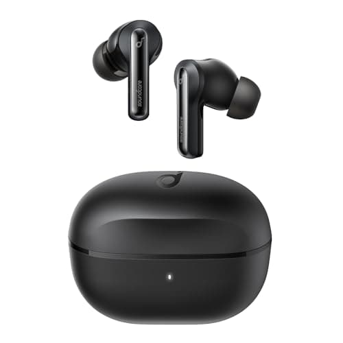 Soundcore Life P3i Hybrid Active Noise Cancelling Bluetooth Wireless Earbuds Black - Image 1