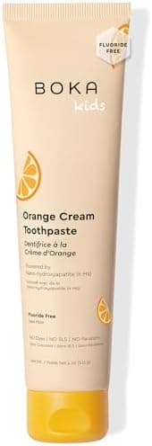 Boka Fluoride Free Toothpaste Nano Hydroxyapatite Toothpaste - Orange Cream Flavor, 4 oz 1Pk US Manufactured - Image 2