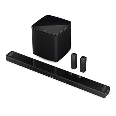 Bose Smart Ultra Soundbar, Surround Sound System for TV, Dolby Atmos Soundbar for TV Plus Alexa and Google Voice Control, Black - Image 6