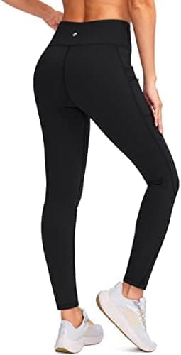 G Gradual Women's Fleece Lined Winter Leggings with Pockets Water Resistant High Waisted Thermal Warm Pants Running Hiking - Image 4