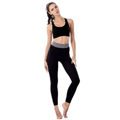 Double Couple Women Racerback Sports Bras for Women High Impact Workout Yoga Gym Fitness Bra - Image 6